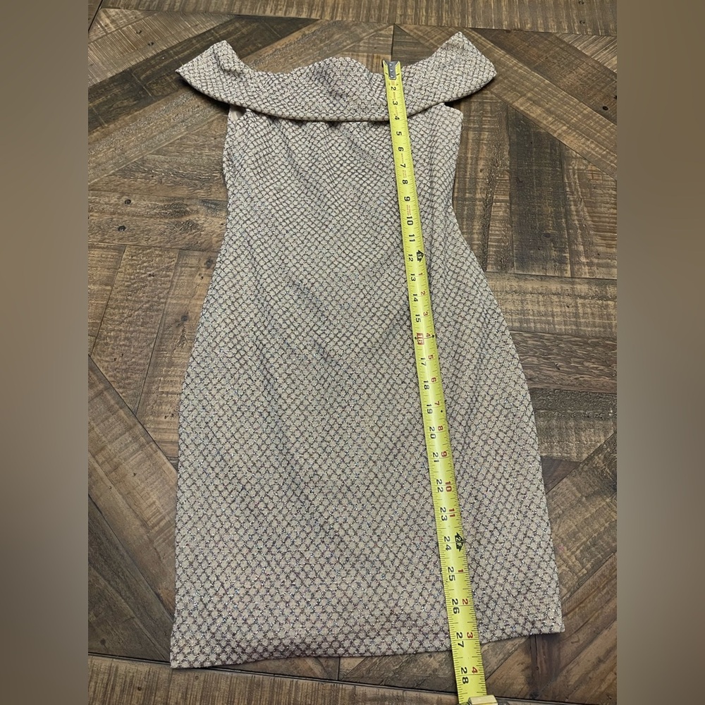 B. Smart Cream Mini Dress - Picture 6 of 7